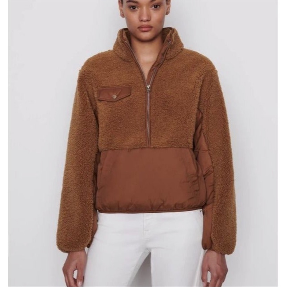Frame Teddy pullover. Size Small